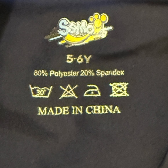 Navy Boys Short Sleeve Rashguard - Picture 3 of 4